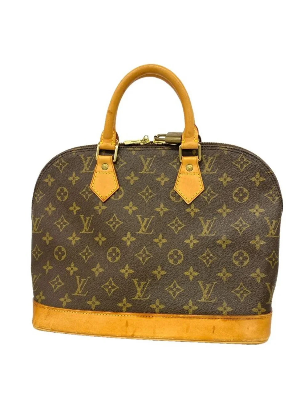 Louis Vuitton Monogram Alma Brown Handbag